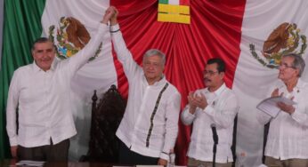 Gobernador de Tabasco toma lugar de Sánchez Cordero al frente de la Segob