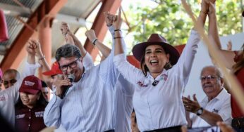 Simpatizantes aclaman a Monreal como presidente en Quintana Roo