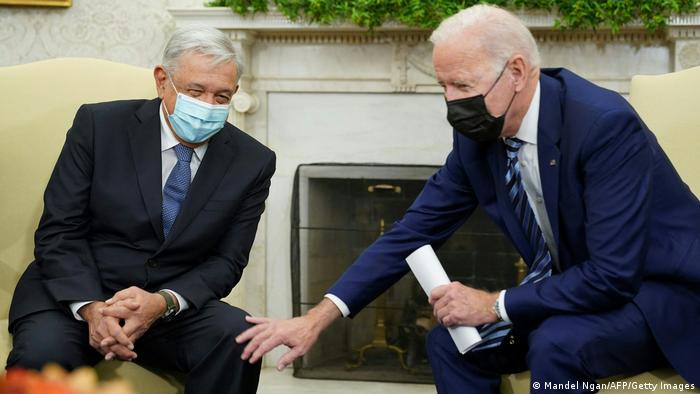 Joe Biden y López Obrador