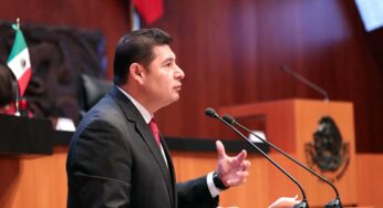 Alejandro Armenta se convierte en el presidente de la Mesa Directiva del Senado de la República
