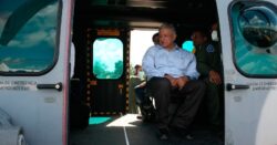 AMLO viaja a mina de Coahuila