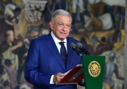 López Obrador en el cuarto informes de gobierno