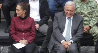 AMLO y Sheinbaum inauguran la Línea 3 del Cablebús en Chapultepec